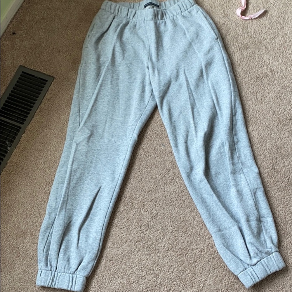 Gray Brandy Melville Sweatpants and joggers